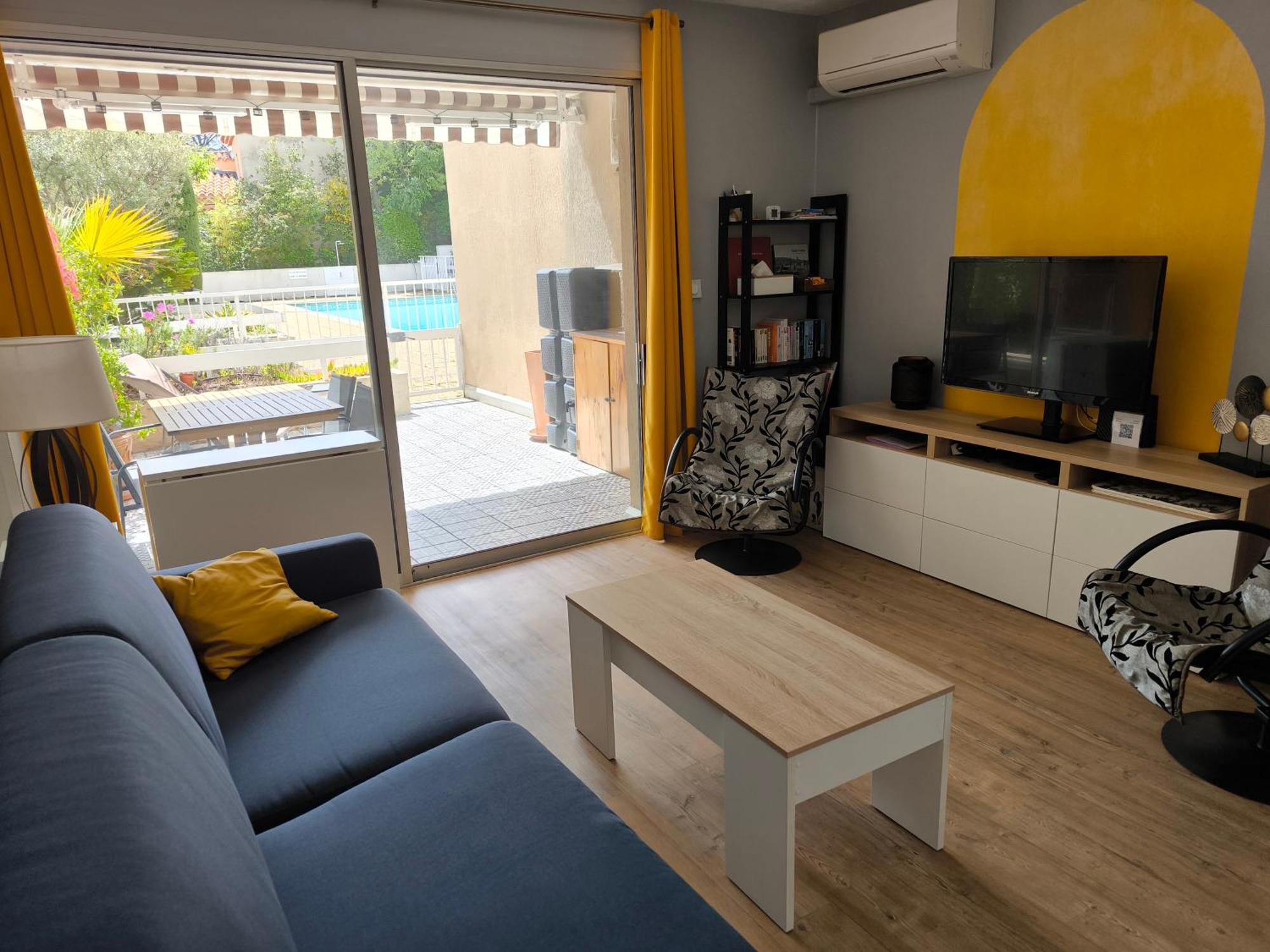 Le Solea - Cassis Centre Residence Le Club Avec Piscine Et Garage Pour 2-4 Personnes Luaran gambar